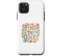 Carcasa para iPhone 11 Pro MAX Find Good Uplifting Happy Floral Design Find Your Good
