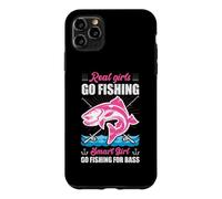 Carcasa para iPhone 11 Pro MAX Fisherwoman Real Girls Go Fishing Smart Girls Go Fishing