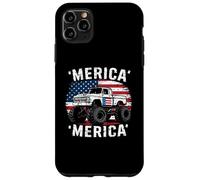 Carcasa para iPhone 11 Pro MAX Flag Truck July Fourth July 4th Independence Day American