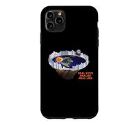 Carcasa para iPhone 11 Pro MAX Flat le Earth with Ice Wall Real le Eyes Realize Real Mentiras