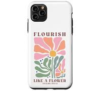 Carcasa para iPhone 11 Pro MAX Florece como una Flor Salmos 103:15 Fe Cristiana