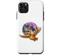Carcasa para iPhone 11 Pro MAX Flying Duck Moon Night Bird Cute Duck Graphics