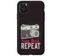 Carcasa para iPhone 11 Pro MAX Focus Shoot Repeat Photography Photographer Camera Vintage