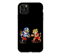 Carcasa para iPhone 11 Pro MAX Football Eagle vs Cheetah Mascot Sports Graphic