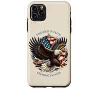 Carcasa para iPhone 11 Pro MAX Founded and Standing in Faith Vintage Watercolor Eagle 1776