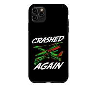 Carcasa para iPhone 11 Pro MAX FPV Drone Pilot Quadcopter Crashed Again