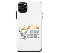 Carcasa para iPhone 11 Pro MAX Frase de Baloncesto para fanático del Baloncesto