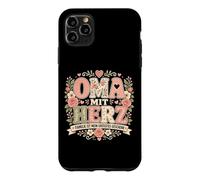 Carcasa para iPhone 11 Pro MAX Frases de Amor Familiares de OMA Mit Herz Graphic ist Mein German Pink