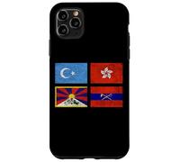 Carcasa para iPhone 11 Pro MAX Free Tibet UYGHURS Hong Kong Inner Mongolia China Flag
