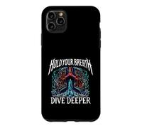 Carcasa para iPhone 11 Pro MAX Freediver Scuba Hold Your Breath Dive Deeper