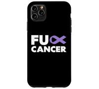 Carcasa para iPhone 11 Pro MAX Fuck Cancer - Camiseta con Texto en alemán Fuck Esophageal Cancer Awareness
