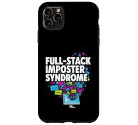 Carcasa para iPhone 11 Pro MAX Full-Stack Imposter Syndrome Funny Developer Coding