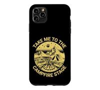 Carcasa para iPhone 11 Pro MAX Fun Folk Music Camping Trip Take Me To The Campfire Stage