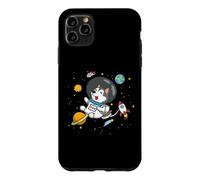 Carcasa para iPhone 11 Pro MAX Funny Astronaut Space Kids Boys Girls Alaskan Malamute Lover