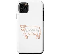 Carcasa para iPhone 11 Pro MAX Funny Contabilidad Pun Cash Cow