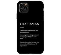 Carcasa para iPhone 11 Pro MAX Funny Craftsman Definición Diccionario Sarcástico