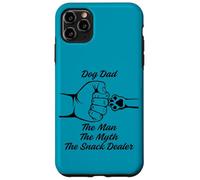 Carcasa para iPhone 11 Pro MAX Funny Dog Dad The Man Myth Snack Dealer