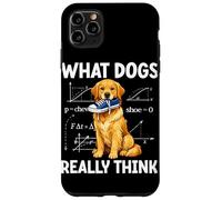 Carcasa para iPhone 11 Pro MAX Funny Dog What Dogs Really Think Masticar Zapato Humor