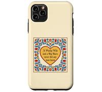 Carcasa para iPhone 11 Pro MAX Funny Farm Life Plump Wife Big Barn Nunca Hizo Daño A Cualquier Hombre