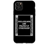 Carcasa para iPhone 11 Pro MAX Funny Frank-LY Unhinged Pun Stamp Collecting Collector