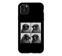 Carcasa para iPhone 11 Pro MAX Funny Green Ch onure Lover Lindo Parrot Photo Booth