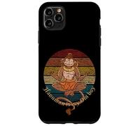 Carcasa para iPhone 11 Pro MAX Funny Hanuman es mi Om Boy Dios hindú y Divina vanara