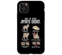 Carcasa para iPhone 11 Pro MAX Funny Math Infinite Energy Cat E Ingeniería Mecánica