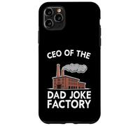 Carcasa para iPhone 11 Pro MAX Funny Mens Joke Fathers Retro CEO de The Dad Joke Factory