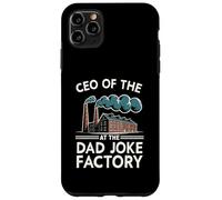 Carcasa para iPhone 11 Pro MAX Funny Mens Joke Fathers Retro CEO de The Dad Joke Factory