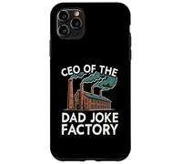 Carcasa para iPhone 11 Pro MAX Funny Mens Joke Fathers Retro CEO de The Dad Joke Factory