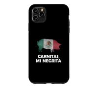 Carcasa para iPhone 11 Pro MAX Funny Mexican Food Carnitas Mi Negrita Taco Lover