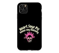 Carcasa para iPhone 11 Pro MAX Funny Millennial Heart Says Pit Knees Say Balcony Meme