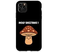 Carcasa para iPhone 11 Pro MAX Funny Minimalist Mushroom Simple Holy Shiitake