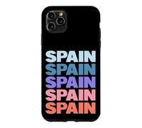 Carcasa para iPhone 11 Pro MAX Funny Modern Repetitive Text Design Spain Spaniard Europe