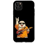 Carcasa para iPhone 11 Pro MAX Funny Monk Guitarrista Rock Music Retro Style Design