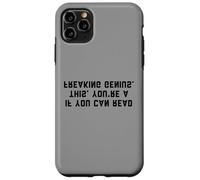 Carcasa para iPhone 11 Pro MAX Funny Optical Illusion Genius Design