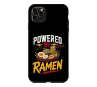 Carcasa para iPhone 11 Pro MAX Funny Ramen Saying Humor Joke Gag Powered by Noodles