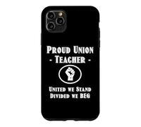 Carcasa para iPhone 11 Pro MAX Funny Red For Ed SpEd Union Thug United We Stand Divided Beg
