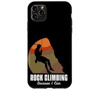 Carcasa para iPhone 11 Pro MAX Funny Rock Climbing Mountaineering Rock Climber Gift