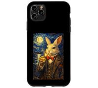 Carcasa para iPhone 11 Pro MAX Funny Smoking Rabbit Meme Cigarette Bunny Rabbit In Suit