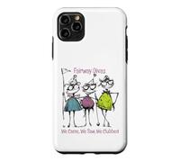 Carcasa para iPhone 11 Pro MAX Funny Women Golf Fairway Divas Vinimos, vimos, Clubes