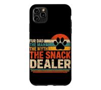 Carcasa para iPhone 11 Pro MAX Fur Dad The Man The Myth The Snack Dealer Retro Dog Parent