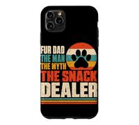 Carcasa para iPhone 11 Pro MAX Fur Dad The Man The Myth The Snack Dealer Retro Dog Parent