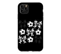 Carcasa para iPhone 11 Pro MAX Fútbol Chica Coqueta Arco Pelotas De Fútbol Am