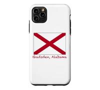 Carcasa para iPhone 11 Pro MAX Gadsden, Bandera de Alabama, Recuerdo de Estados Unidos