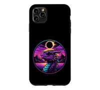 Carcasa para iPhone 11 Pro MAX Gafas de Sol Vaporwave Dragon Eclipse Solar