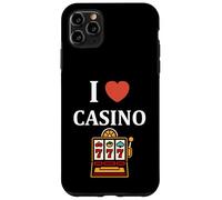 Carcasa para iPhone 11 Pro MAX Gambling Win Jackpot Luck Gambler i Love Casino