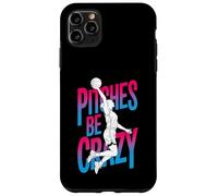 Carcasa para iPhone 11 Pro MAX Game Day Baseball Fan Pitches be Crazy para Mujer