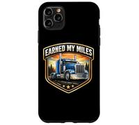Carcasa para iPhone 11 Pro MAX Ganó mis Millas Camionero Camionero Camionero Camión Broma