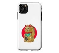 Carcasa para iPhone 11 Pro MAX Gato de la Suerte Gatos Lindos Maneki-Neko Gato anguloso